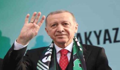 Cumhurbaşkanı Erdoğan, Akyazı’da konuştu;”TCG Anadolu ile İzmir’den farklı bir mesaj vereceğiz”