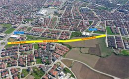 Serdivan’a 35 metre genişlikte yeni duble yol