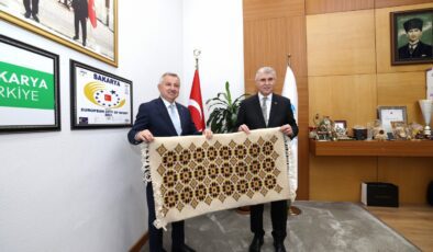Moldova Büyükelçisi Crotior’u ağırladı, projelerini anlattı