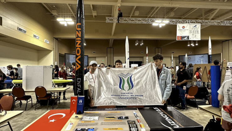 SUBÜ roket takımı, ABD’de finalistler arasına girdi
