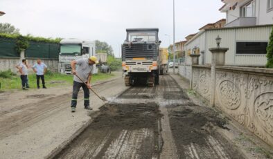 Serdivan’da cadde ve sokaklar yenileniyor