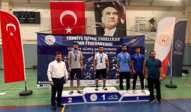 Türkiye Şampiyonu olan Büyükşehir sporcusuna Milli gurur