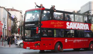 Büyükşehir Belediyesi, çift katlı turistik otobüs ile şehir turu düzenliyor