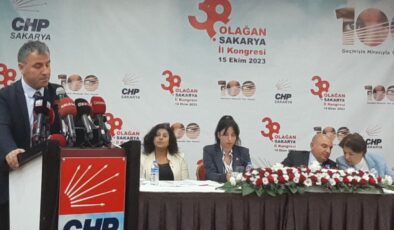 CHP Sakarya İl Başkanlığı’na Oğuz Can Curoğlu seçildi