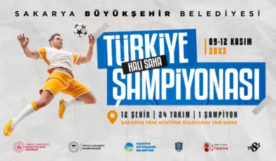 Türkiye Halı Saha Şampiyonası Sakarya’da