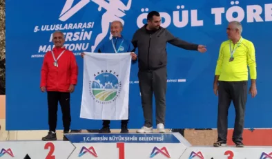 Sakaryalı maratoncu Ali Turan, Mersin’de şampiyon oldu