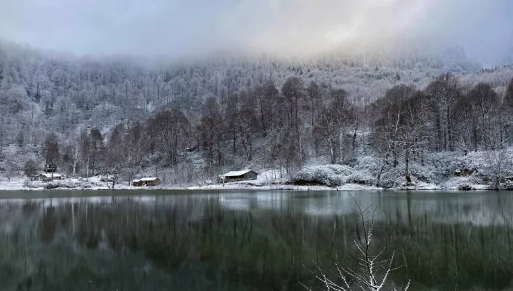 Sakarya’da büyüleyici kış manzaraları