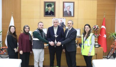 Sakarya Büyükşehir Belediyesi, iklim değişikliğiyle mücadelede ödüllendirildi