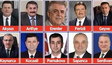 AK Parti’nin Sakarya ilçe belediye başkan adayları belli oldu