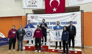 SUBÜ’lü öğrenciler şampiyonadan 4 madalya ve 1 kupa ile döndü