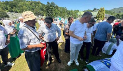 Başkan Çelik, Srebrenitsa’daki anma törenine katıldı